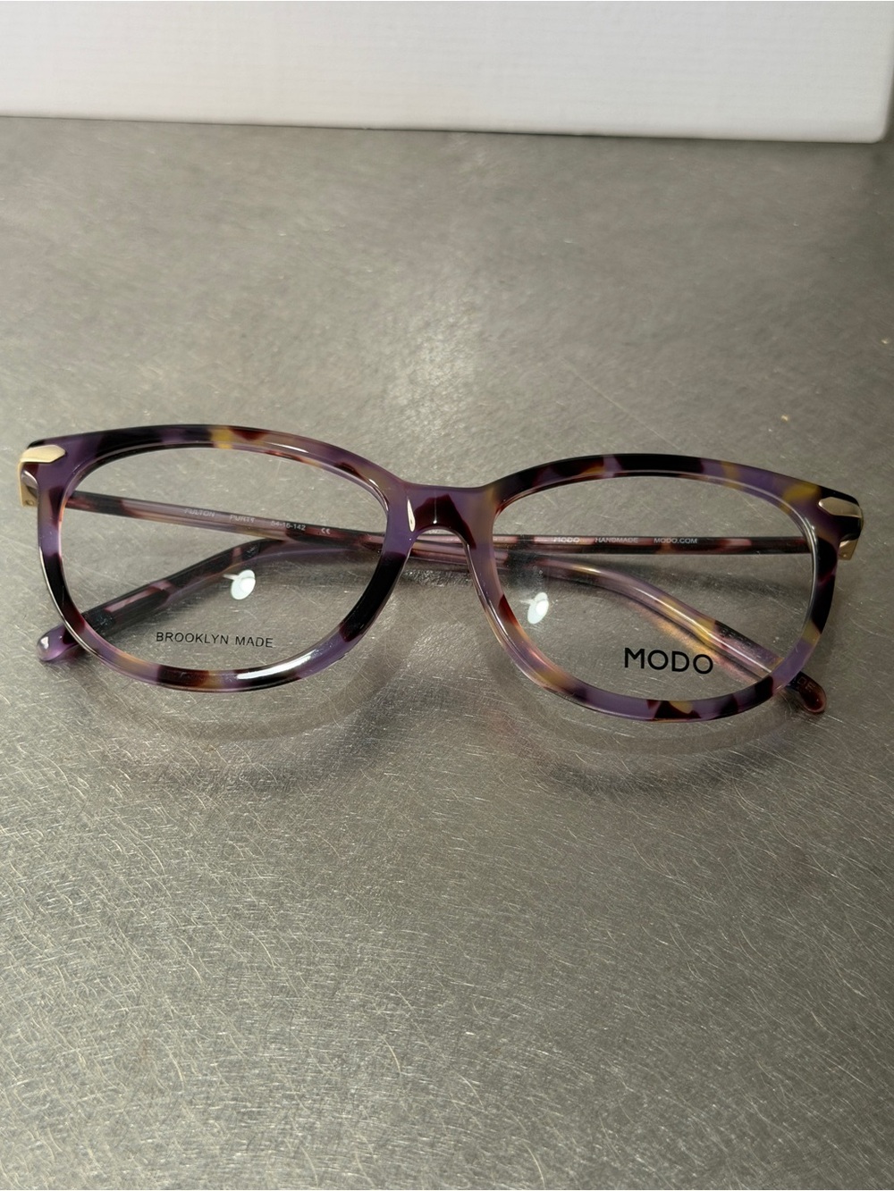 MODO Purple Tortoiseshell Women's Optical Glasses, NWT.